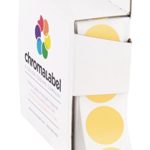 0.75″ Light Brown Color-Code Dot Labels – Permanent Adhesive, 3/4 in. – 1,000/Dispenser Box