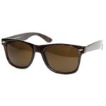 MLC EYEWEAR ® Polarized Vintage Retro Horn Rimmed Style Sunglasses – Tortoise