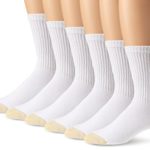 Gold Toe Men’s Cotton Crew Athletic Sock 6-Pack