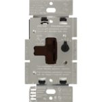 Lutron AYCL-153P-BR Ariadni/Toggler 150 Watt Single-Pole/3-Way Dimmable CFL/LED Dimmer, Brown