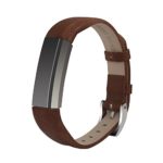 Replace Fitbit Alta Leather Bands for Fitbit Alta Smart Watch. (dark brown)