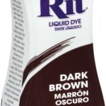 Rit Dye Liquid Fabric Dye, 8-Ounce,  Dark Brown