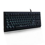 Velocifire TKL01 Tenkeyless Mechanical Keyboard with Brown Switches LED Backlit 87 Keys Gaming Keyboard