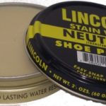 Lincoln Stain Wax Shoe Polish 3 Fl Oz (Selection of Colors)