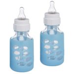 Protective Bottle Sleeve 4 oz (Pack of 2) – Light Blue/Light Blue