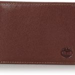 Timberland Men’s Genuine Leather RFID Blocking Passcase Security Wallet, Brown, One Size