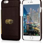 Lockwood iPhone 6/6s Snap On Wallet Case | Vintage Dark Brown | Travel Wallet With Card Holder | Ultra Slim & Lightweight Design | Classic Cases for Modern Devices | (4.7″ Screen) | PU Leather