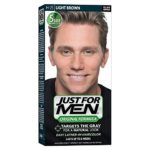 Just For Men Original Formula Men’s Hair Color, Light Brown (Pack of 3)
