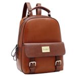 Tinksky® New Arrival Korean Fashion Bag Vintage Backpack College Students Schoolbag (Brown)