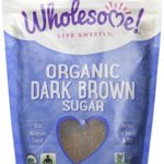 Wholesome Sweeteners Fair Trade Organic Dark Brown Sugar, 24-Ounce Pouches (Pack of 6)
