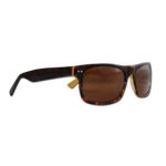 Premium Polarized Wayfarer Sunglasses from Eye Love, 100% UV Blocking, Durable, Lightweight (Premium Brown, Brown)
