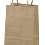5.25″x3.25″x8″ – 25 Pcs – Brown Kraft Paper Bags, Shopping, Mechandise, Party, Gift Bags
