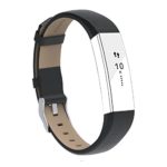 For Fitbit Alta HR Bands and Fitbit Alta Small Large, Austrake Leather Replacement Band for Fitbit Alta for Men Women