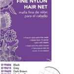 Diane Fine Nylon Hair Nets – Light Brown (3 Pack)