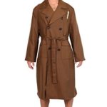 Doctor Who 10th Doctor Brown Trench Coat Jacket Styled Robe Multi One Size Fits Most
