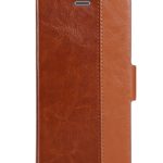 iPhone 6S Plus Case, FYY [Top-Notch Series] Luxurious Genuine Leather Wallet Case All-Powerful Cover for Apple iPhone 6 Plus/6S Plus Dark Brown & Light Brown