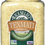 RiceSelect Texmati Light Brown Rice, Long Grain American Basmati, 32-Ounce Jars (Pack of 4)