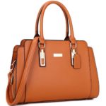 Dasein Women’s Fashion Designer Satchel Handbags Purse Shoulder Bag Work Bag With Removable Shoulder Strap