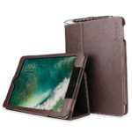 Snugg Leather Kick Stand Case for Apple iPad Air 2 – Dark Roast Brown