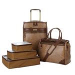 Samantha Brown 5-Piece Classic Luggage Set – Caramel