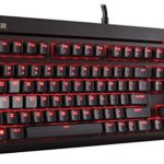 Corsair STRAFE Mechanical Gaming Keyboard, Red LED, Cherry MX Brown