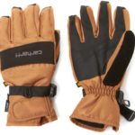 Carhartt Men’s W.B. Waterproof Windproof Insulated Work Glove, Brown/Black, Large