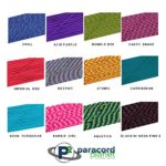 Paracord Planet 10′, 20′, 25′, 50′, 100′ Hanks & 250′, 1000′ Spools of Parachute 550 Cord Type III 7 Strand Paracord Over 200 Colors