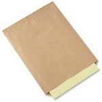 Brown Kraft Paper Bags Flat Merchandise Bags, 10 X 13 Inch – 100 Pack