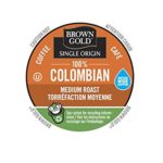 Brown Gold, 100% Colombian Coffee, 48 Single Serve RealCups