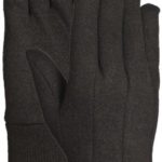 Bellingham Glove Brown Jersey 9-Ounce Poly-Cotton Blend Gloves, Large