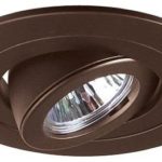 4″ Inch Recessed Ceiling CAN Light 12V MR16 Adjustable Ring Gimbal Trim BROWN BRONZE