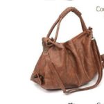 Evalent New Women Handbag Shoulder Bags Tote Purse Pu Leather Ladies Messenger Hobo Bag #Light Brown