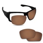 Fiskr Anti-saltwater Polarized Replacement Lenses for Oakley Big Taco Sunglasses (Bronze Brown – Anti4s PC, 0)