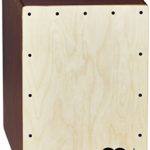 Meinl Percussion JC50LBNT Birch Wood Compact Jam Cajon with Internal Snares, Light Brown (AUTHENTIC VERSION)