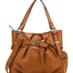 Scarleton Women’s Vintage Tote Bag H124525 – Camel