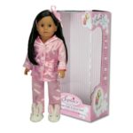 Collectible Doll, Julia Doll, 18 Inch Dark Brown Doll, Jointed Arms/Legs & Soft Body, Sophia’s Brand Doll