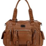 Scarleton Soft Multi Pocket Shoulder Bag H163004 – Brown