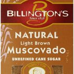 Billington’s Natural Light Brown Muscovado Sugar, 16-Ounce Bags (Pack of 10)