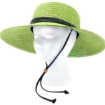 Sloggers – Women’s  Wide Brim Braided Sun Hat with Wind Lanyard – Rated UPF 50+  Maximum Sun Protection