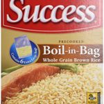 Success Rice Boil In Bag Brown Rice, 6 Large Bags,  Net WT 32 oz