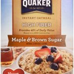 Quaker Instant Oatmeal, Maple and Brown Sugar, 12.6 Oz