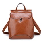 Sulandy Real Genuine Leather Backpacks for Women Shoulder Bag Spring fashion Leather Purses Daypack