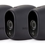 New 3x Silicone Skins for Arlo Smart Security – 100% Wire-Free Cameras by Wasserstein (3 Pack, Black)