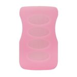 Dr. Brown’s Wide Neck Glass Bottle Sleeve, Light Pink, 9 Ounce