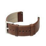 For Fitbit Blaze Bands, bayite Accessory Leather Wristband for Fitbit Blaze Smart Watch Chocolate Brown Large 6.3 – 8.1 inches