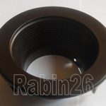 4″ Inch Ceiling Recessed Light BRONZE BROWN Trim Step Baffle for 120V R20 and PAR20 Fit Halo Juno Line Voltage Cans