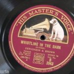 78rpm DERICKSON & BROWN whistling in the dark / just one more chance