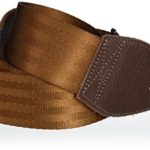 Souldier Custom GS0000NM05WB Recycled Seatbelt Acoustic Guitar Strap, Light Brown