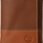 Timberland Men’s Hunter Colorblocked Trifold Wallet, Brown/Tan, One Size