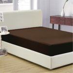 Mellanni Fitted Sheet Queen Brown – HIGHEST QUALITY Brushed Microfiber 1800 Bedding – Wrinkle, Fade, Stain Resistant – Hypoallergenic – (Queen, Brown)